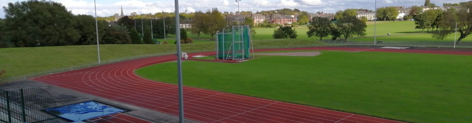 Outdoor track at Wavertree Athletics Centre